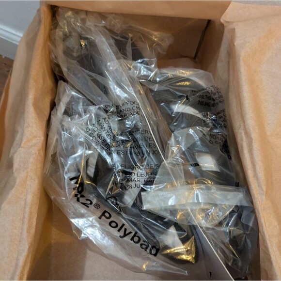 Madewell The Dixson Fisherman Mule Flats True Black Leather Sz 7.5 NEW - Picture 16 of 16